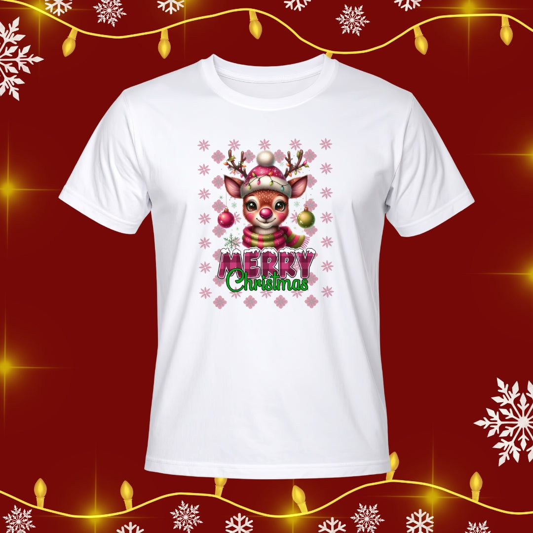 T-SHIRT - CRISTMAS THEME-GIRLS