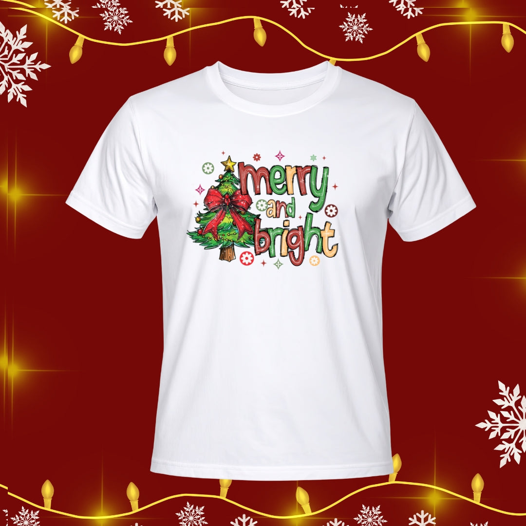 T-SHIRT - CRISTMAS THEME-GIRLS