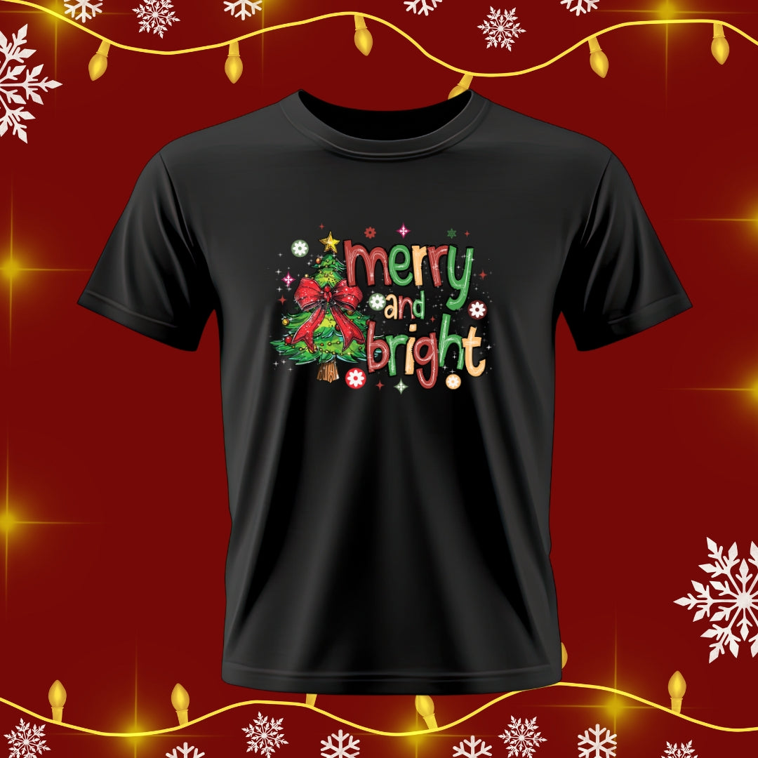 T-SHIRT - CRISTMAS THEME-GIRLS