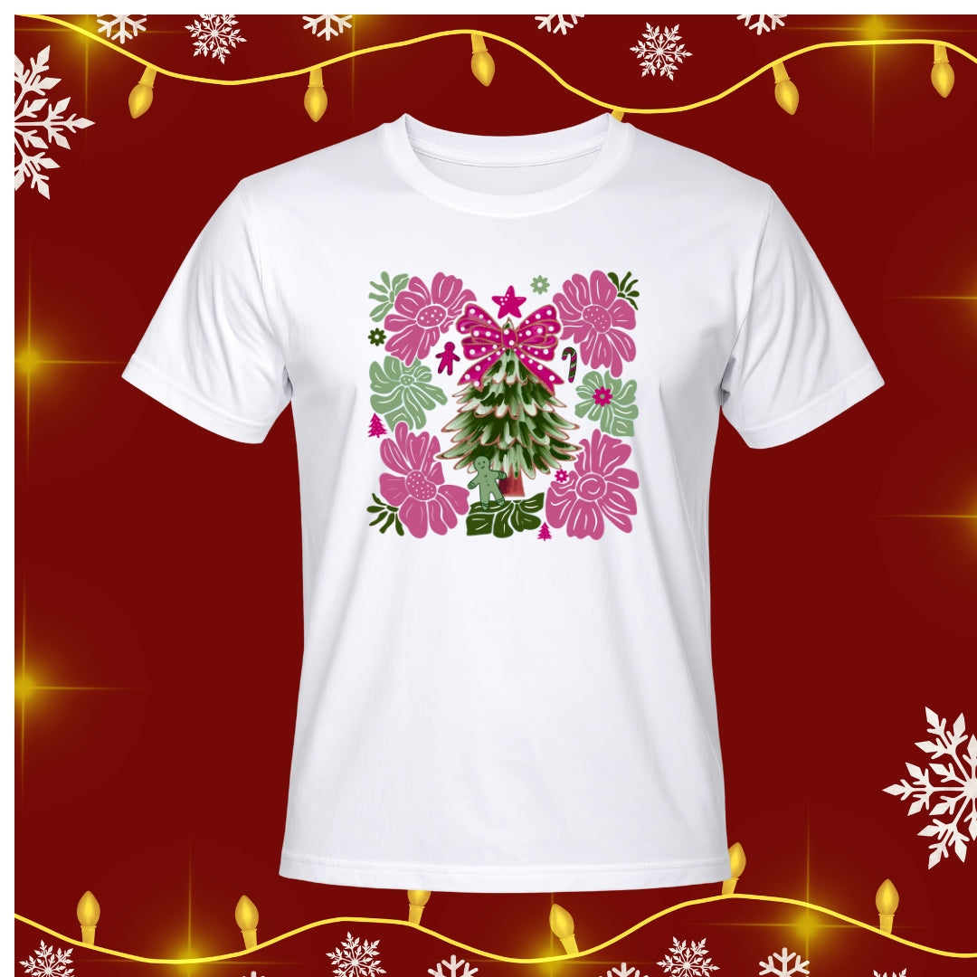 T-SHIRT - CRISTMAS THEME-GIRLS