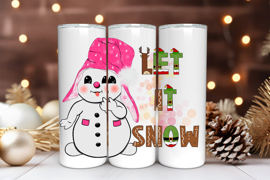 SKINNY TUMBLER - CRISTMAS THEME - GIRLS
