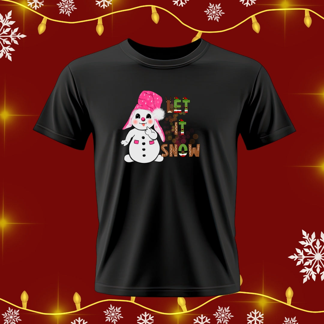 T-SHIRT - CRISTMAS THEME-GIRLS
