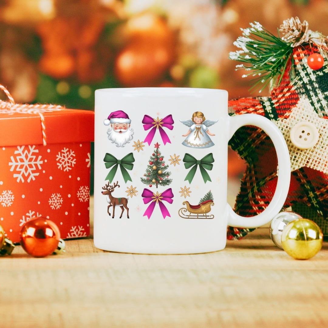 MUGS - CRISTMAS THEME GIRLS